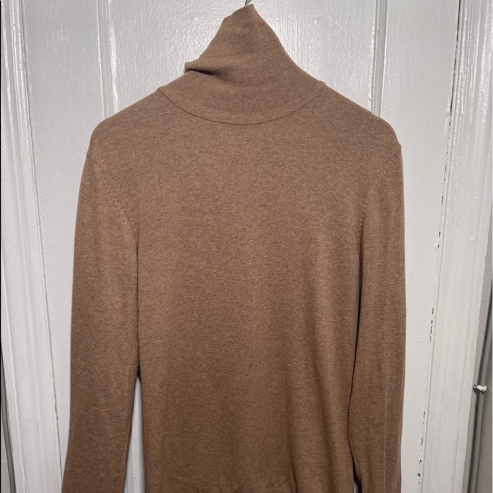 TOPMAN, beige turtleneck